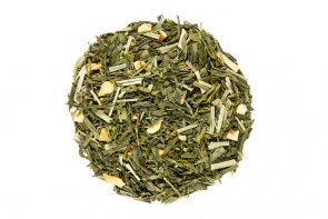 Uppfriskande grönt te med citrongräs och ingefära.