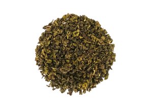Ett oolong te med smak av blommig jasmin.