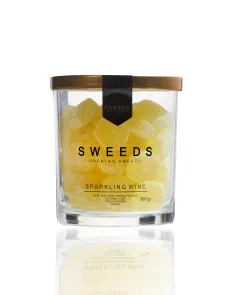 Vingummi från Sweeds Cocktail Sweets med smak av Sparkling Wine.